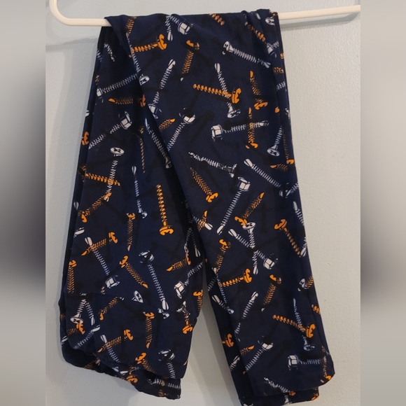 LuLaRoe stretchy Leggings pants Tall & Curvy screws and nails - Picture 1 of 8